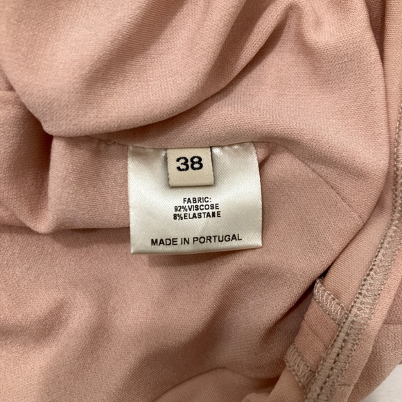 Alexandre Vauthier long pink v neck dress - Picture 4 of 7